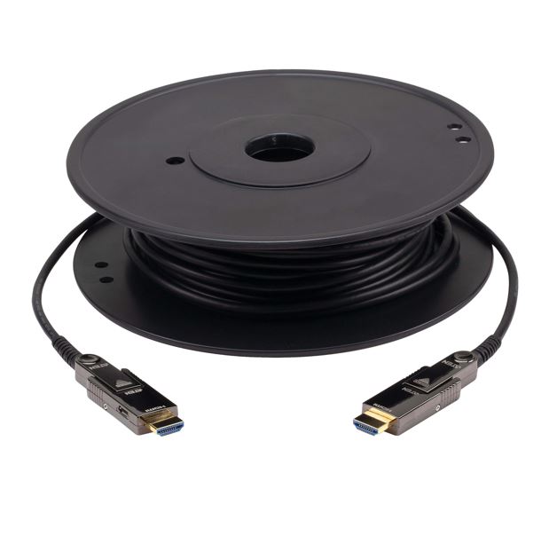 Aten, 10M, True, 4K, HDMI, Active, Optical, Cable, with, pluggable, gender, connectors, 