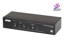 Aten, VM0202HB, 2x2, True, 4K, HDMI, Matrix, Switch, with, audio, de-embedder, supports, control, via, pushbuttons, IR, remote, or, RS23, 