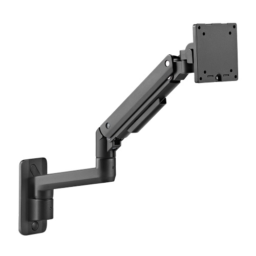 Mounts/Brateck: Brateck, Fabulous, Wall, Mounted, Heavy-Duty, Gas, Spring, Monitor, Arm, 17, -49, Weight, Capacity, (per, screen)20kg(Black), 