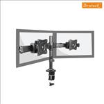 Brateck, Dual, Monitor, Arm, with, Desk, Clamp, VESA, 75/100mm, Fit, Most, 13, -27, Monitors, Up, to, 8kg, per, screen, 