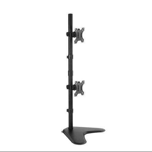 Mounts/Brateck: Brateck, Dual, Screens, Economical, Double, Joint, Articulating, Steel, Monitor, Stand, Fit, Most, 13, -32, Monitors, Up, to, 8kg, per, sc, 