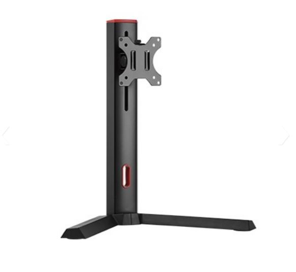 Brateck, Single, Screen, Classic, Pro, Gaming, Monitor, Stand, Fit, Most, 17, -32, Monitor, Up, to, 8kg/Screen, --Red, Colour, VESA, 75x75, 