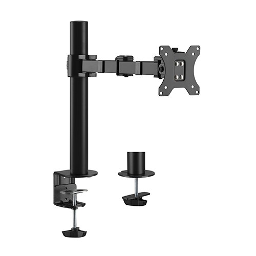 Mounts/Brateck: Brateck, Single, Monitor, Affordable, Steel, Articulating, Monitor, Arm, Fit, Most, 17, -32, Monitor, Up, to, 9kg, per, screen, VESA, 75x7, 