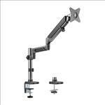 Brateck, Single, Monitor, Pole-Mounted, Epic, Gas, Spring, Aluminum, Monitor, Arm, Fit, Most, 17, -32, Monitors, Up, to, 9kg, per, screen, 