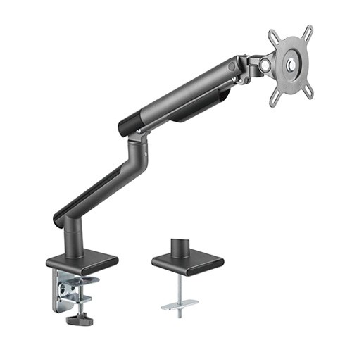 Mounts/Brateck: Brateck, Single, Monitor, Premium, Slim, Aluminum, Spring-Assisted, Monitor, Arm, Fix, Most, 17, -32, Monitor, Up, to, 9kg, per, screen, V, 