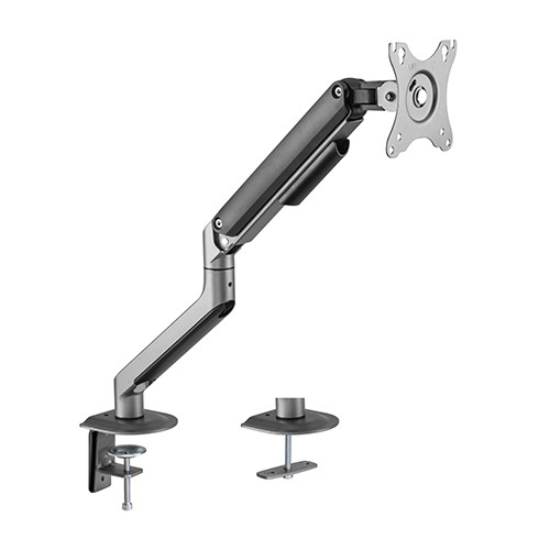 Mounts/Brateck: Brateck, Single, Monitor, Economical, Spring-Assisted, Monitor, Arm, Fit, Most, 17, -32, Monitors, Up, to, 9kg, per, screen, VESA, 75x75, 