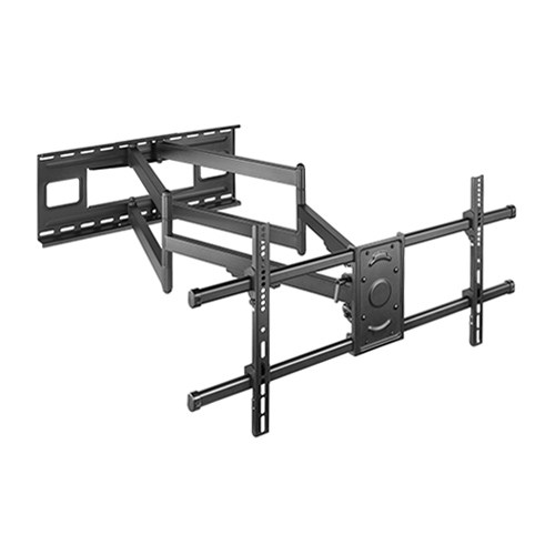 Mounts/Brateck: Brateck, Extra, Long, Arm, Full-Motion, TV, Wall, Mount, For, Most, 43, -90, Flat, Panel, TVs, Up, to, 80kg, VSEA, 200x200/300x200/300x300, 