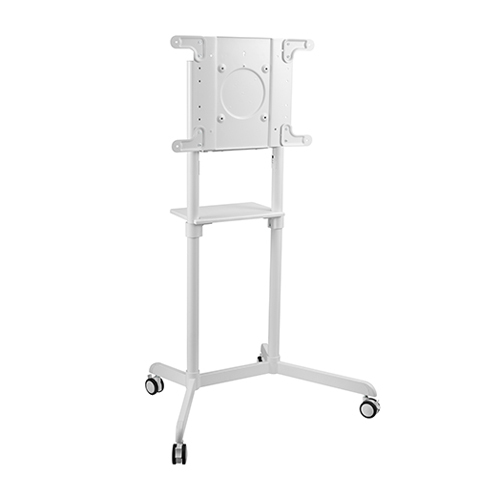 Brateck, Rotating, Mobile, Stand, for, Interactive, Display, Fit, 37, -70, Up, to, 70Kg, -, White, VESA, 200x200, 400x200, 300x300, 600x20, 