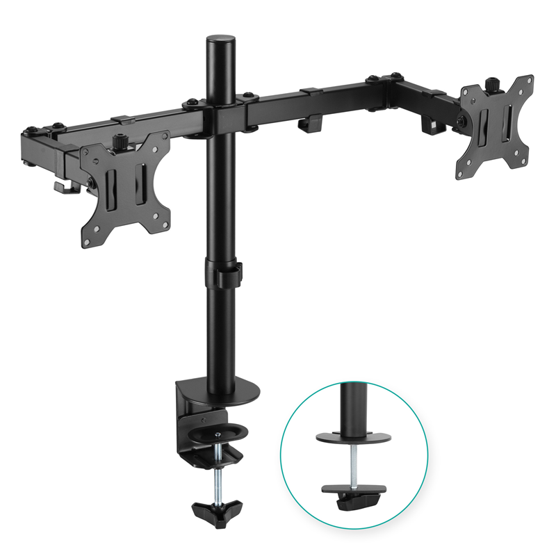 Mounts/MBEAT: mbeatÂ®, activiva, ErgoLife, Dual, Monitor, Screen, Double, Joint, Monitor, Arm, 