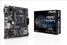 ASUS, PRIME, B450M-K, AM4, mATX, MB, 2xDDR4, 3xPCIe, 4xSATA, 1xM.2, RAID, 6xUSB3, 1xDVI, 1xVGA, 