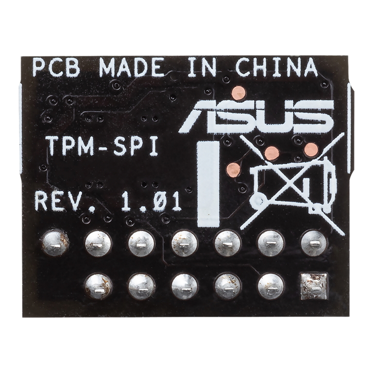 Case Accessories/ASUS: ASUS, TPM-SPI, TPM, Chip, Improve, Your, Computer, s, Security., 14-1, pin, and, SPI, interface, Nuvoton, NPCT750, Compliant, With, TCG, 