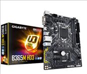 Gigabyte, B365M, HD3, LGA1151, 9Gen, mATX, MB, 2xDDR4, 4xPCIe, DVI, HDMI, M.2, 6xSATA, 4xCrossFire, 6xUSB3.1, 6xUSB2.0, GbE, LAN, ~GA-B36, 