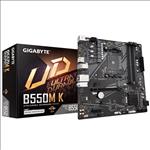Gigabyte B550MK AMD AM4 M-ATX Motherboard 4x DDR4~128GB,1x PCIe x16, 1 x PCIe x1, 2x M.2, 4x SATA , 4x USB 3.2,  4x USB