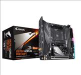 Gigabyte, X570, I, AORUS, PRO, WIFI, Ryzen, AM4, Mini, ITX, Motherboard, 2xDDR4, 3xPCIe, 4.0, 1xM.2, RAID, GbE, LAN, WIFI, BT, CrossFire, RGB, 