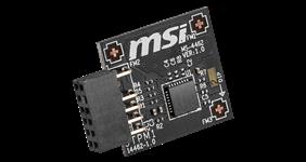 MSI, TPM, 2.0, Module, (MS-4462), SPI, Interface, 12-1, Pin, Supports, MSI, Intel, 400, Series, Motherboards, and, MSI, AMD, 500, Series, 