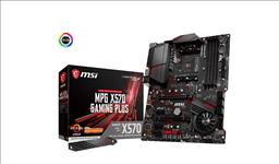 MSI, MPG, X570, GAMING, PLUS, Ryzen, AM4, ATX, Motherboard, 4xDDR4, 5xPCIE, 2xM.2, RealtekÂ®, ALC1220, 6xSATAIII, LAN, 10xUSB3.2, 6xUSB2., 