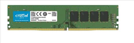 Crucial, 8GB, (1x8GB), DDR4, UDIMM, 3200MHz, CL22, Dual, Ranked, x8, Single, Stick, Desktop, PC, Memory, RAM, 