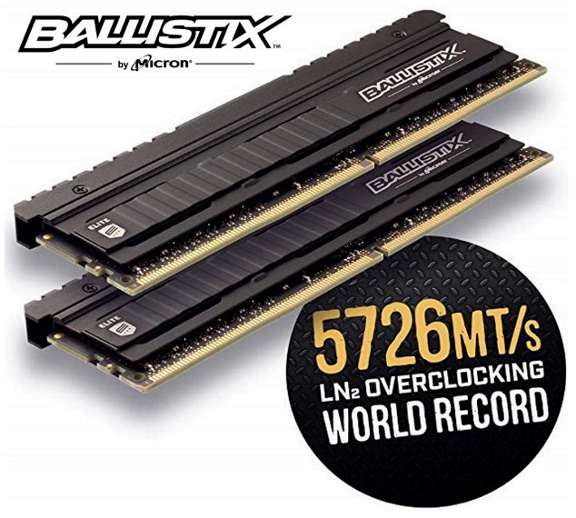Crucial, Ballistix, Elite, 16GB, (2x8GB), DDR4, UDIMM, 4000MHz, CL18, 18-19-19-39, 1.35V, Black, Heat, Spreader, AMD, Ryzen, Intel, XMP, 2, 
