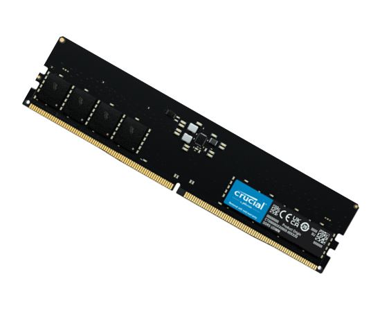 Crucial, 32GB, (1x32GB), DDR5, UDIMM, 4800MHz, CL40, Desktop, PC, Memory, for, Intel, 12th, Gen, CPU, or, Asus, Gigabyte, MSI, Z690, MB, 