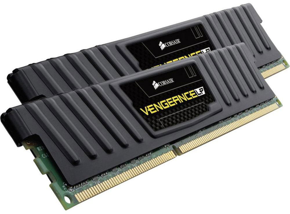 RAM/Corsair: Corsair, Vengeance, Low, Profile, 8GB, (2x4GB), DDR3, 1600MHz, C9, Desktop, Gaming, Memory, Black, 
