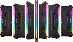 Corsair, Vengeance, RGB, PRO, 32GB, (4x8GB), DDR4, 3600MHz, C18, Desktop, Gaming, Memory, 
