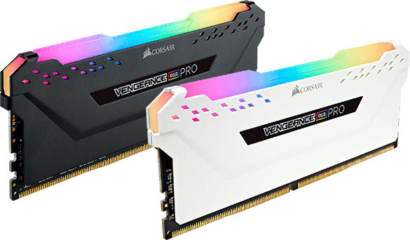 Corsair, Vengeance, RGB, PRO, Light, Enhancement, Kit, White, -, No, DRAM, Memory, &, are, Meant, for, Aesthetic, Use, Only, 