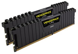 Corsair, Vengeance, LPX, 32GB, (2x16GB), DDR4, 2666MHz, C16, Desktop, Gaming, Memory, Black, 