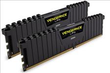 Corsair, Vengeance, LPX, 64GB, (2x32GB), DDR4, 2400MHz, C16, 1.2V, XMP, 2.0, Black, Desktop, Gaming, Memory, AMD, Optimized, 