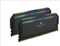 Corsair, DOMINATOR, RGB, 64GB, (2x32GB), DDR5, UDIMM, 5600MHz, C36, 1.25V, Desktop, Gaming, Memory, Black, Optimized, 