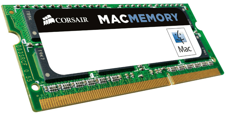 Corsair, 8GB, (1x8GB), DDR3L, SODIMM, 1600MHz, 1.35V, MAC, Memory, for, Apple, Macbook, Notebook, RAM, 