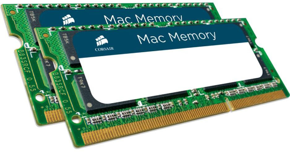 RAM/Corsair: Corsair, 8GB, (2x4GB), DDR3, SODIMM, 1066MHz, 1.5V, MAC, Memory, for, Apple, Macbook, Notebook, RAM, 