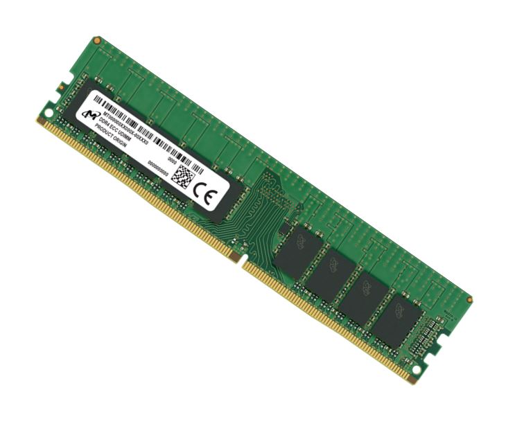 MICRON, 32GB, DDR4, ECC, UDIMM, MEMORY, PC4-25600, 3200MHz, DRx8, 3YR, WTY, 
