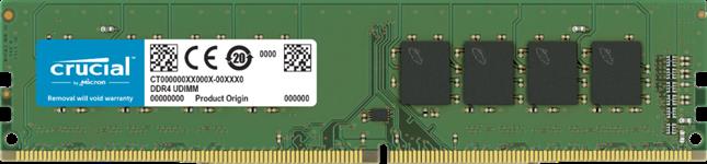 Crucial, 16GB, (1x16GB), DDR4, UDIMM, 3200MHz, CL22, 1.2V, Desktop, PC, Memory, RAM, ~CT16G4DFD832A, 
