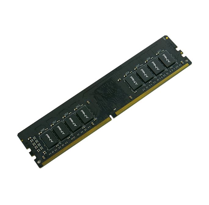 PNY, 8GB, (1x8GB), DDR4, UDIMM, 2666Mhz, CL19, 1.2V, Desktop, PC, Memory, ~MD8GSD42666BL, 