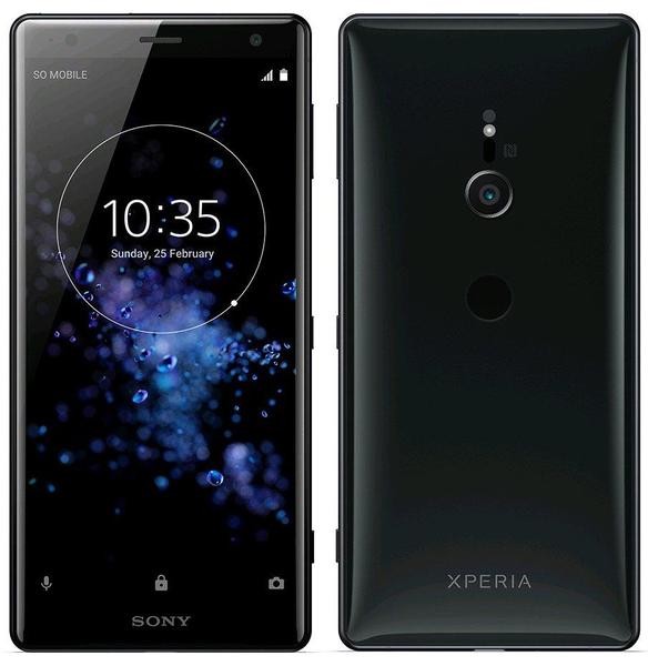 Sony, Xperia, XZ, 2, Black, 
