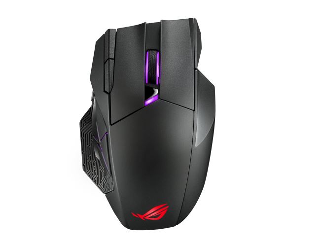Keyboards and Mice/ASUS: ASUS, ROG, SPATHA, X, Gaming, Mouse, 19, 000, dpi, Exclusive, Push-Fit, Switch, Sockets, ROG, Micro, Switches, ROG, Paracord, and, Aura, 