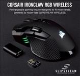 Corsair, IRONCLAW, RGB, Wireless, FPS/MOBA, 18, 000, DPI, SLIPSTREAM, Corsair, Wireless, Technology, Gaming, Mouse, 