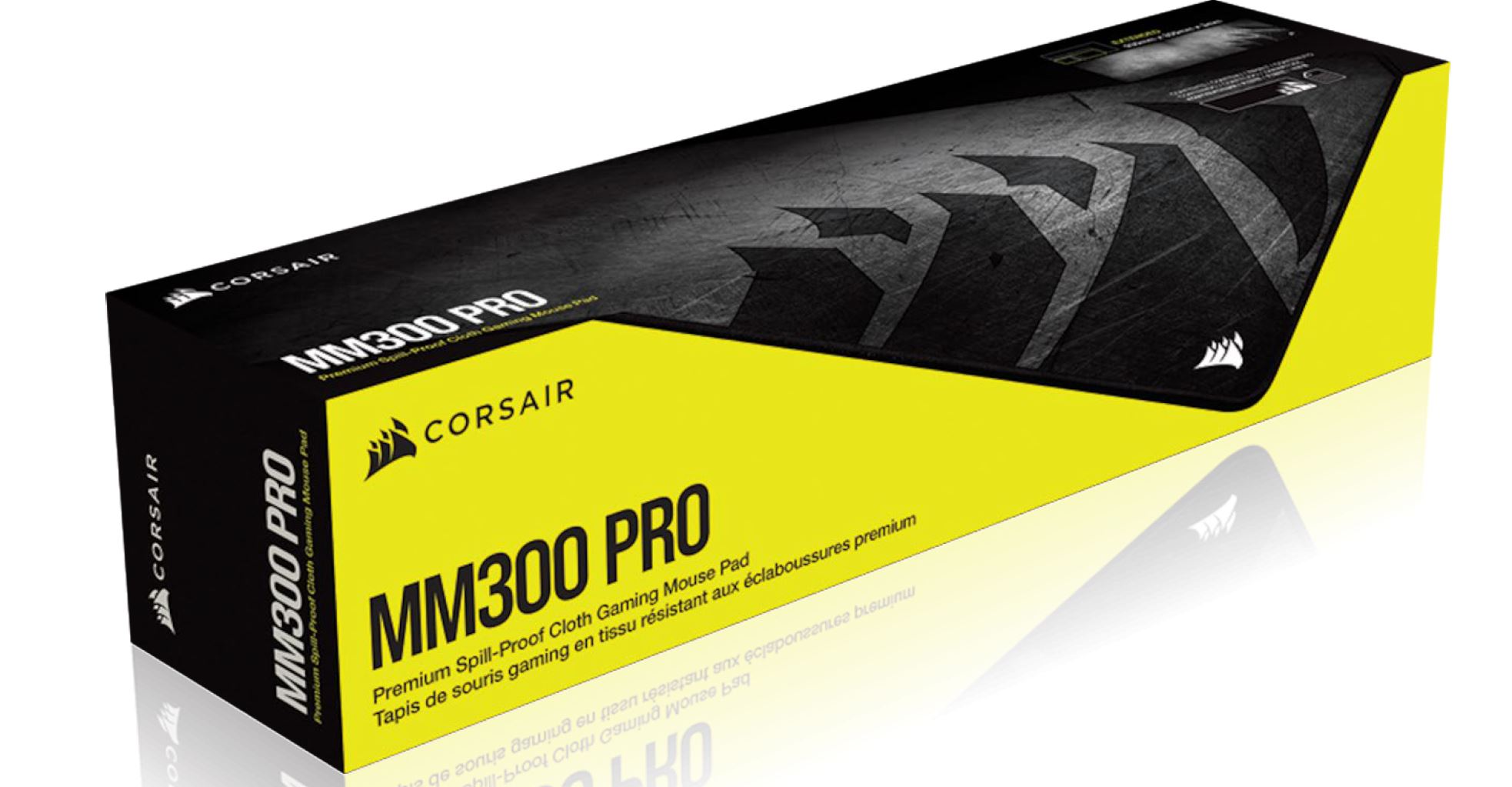 Keyboards and Mice/Corsair: Corsair, MM300, PRO, Premium, Spill-Proof, Cloth, Gaming, Mouse, Pad, â€“, Extended, 930mm, x, 300mm, x, 3mm, -, Graphic, Surface, 