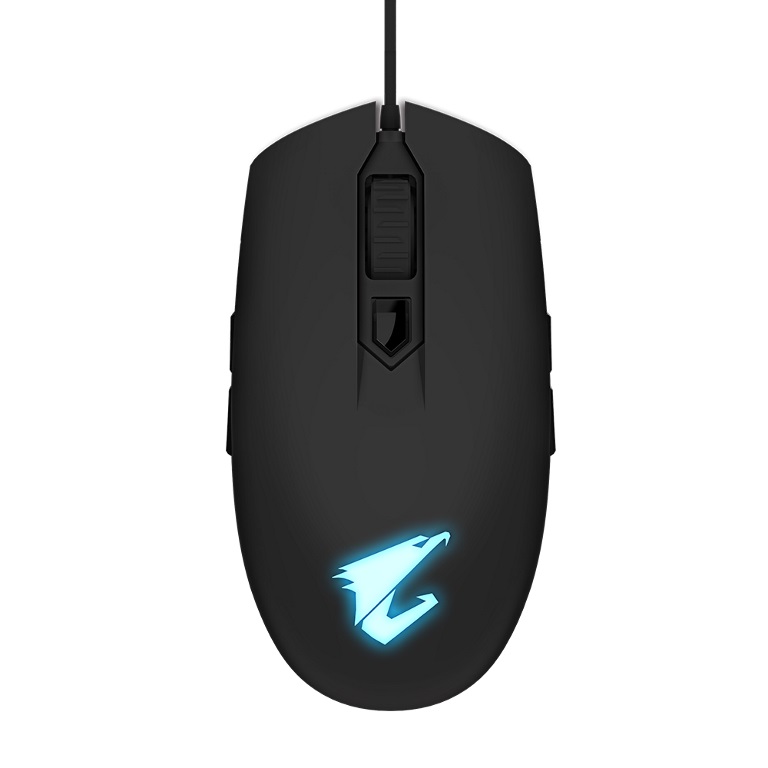 Gigabyte, AORUS, M2, Optical, Gaming, Mouse, USB, Wired, 6200, dpi, 12500, fps, 50g, 3D, Scroll, 50, million, click, Matte, Black, RGB, Fusio, 