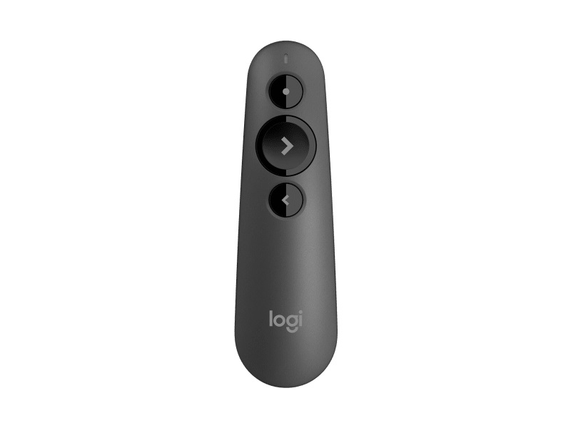 Keyboards and Mice/Logitech: Logitech, R500S, Laser, Presentation, Remote, with, Dual, Connectivity, Bluetooth, or, USB, 20m, Range, Red, Laser, Pointer, for, PowerPo, 