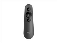 Logitech R500S Laser Presentation Remote with Dual Connectivity Bluetooth or USB 20m Range Red Laser Pointer for PowerPo