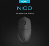 RAPOO, N100, Wired, USB, Optical, 1600DPI, Mouse, Black, -, No, Driver, Required/, Designed, for, Notebook, Laptop, Desktop, PC, ~, MOD, -, N, 