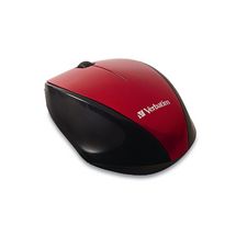 Keyboards and Mice/Verbatim: Verbatim, MultiTrac, Red, Mouse, Blue, LED, Wireless, Optical, 