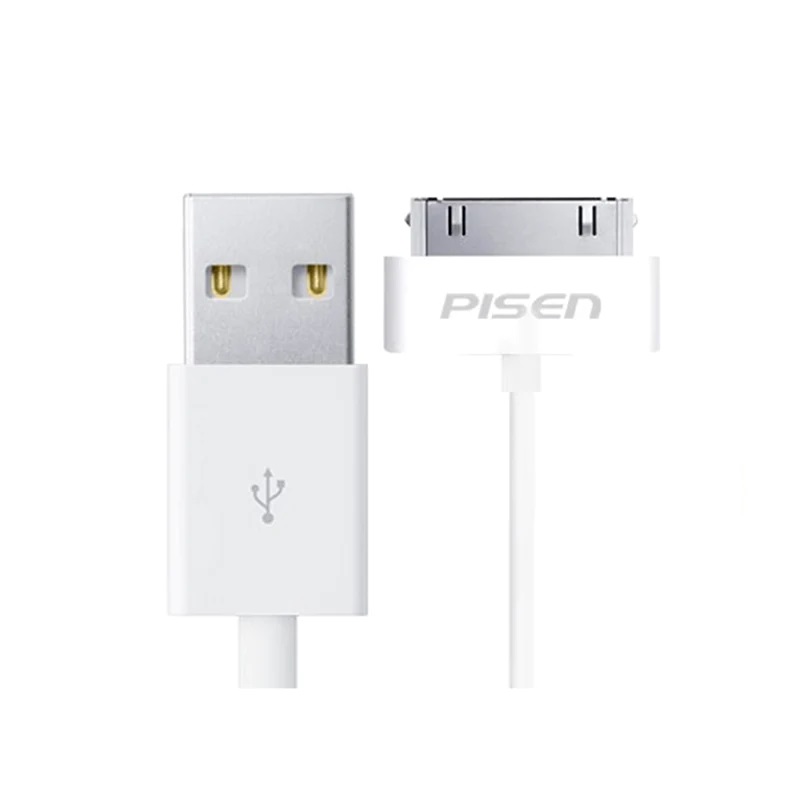 Cables/Generic: PISEN, iPhone, 4, to, USB, A, Charging, Cable, -, (6940735408150), 