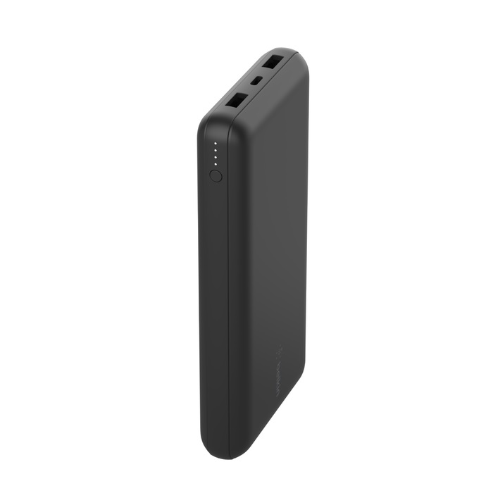 Belkin, Boost, Charge, USB-C, Power, Bank, 20K, 15W, -, Black, (BPB012btBK), 6-inch, USB-C, to, A, cable, included, Slim, and, compact, d, 