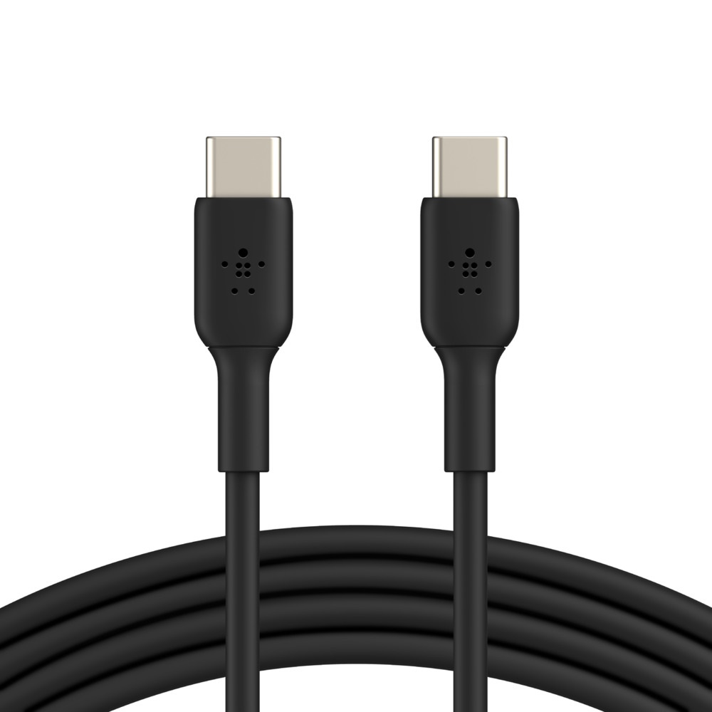 Belkin, BOOST, CHARGE, USB-C, to, USB-C, Cable, (2m/6.6ft), -, Black(CAB003bt2MBK), USB-IF, certified, Tested, to, withstand, 8, 000+, be, 