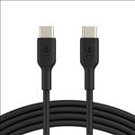Belkin, BOOST, CHARGE, USB-C, to, USB-C, Cable, (2m/6.6ft), -, Black(CAB003bt2MBK), USB-IF, certified, Tested, to, withstand, 8, 000+, be, 