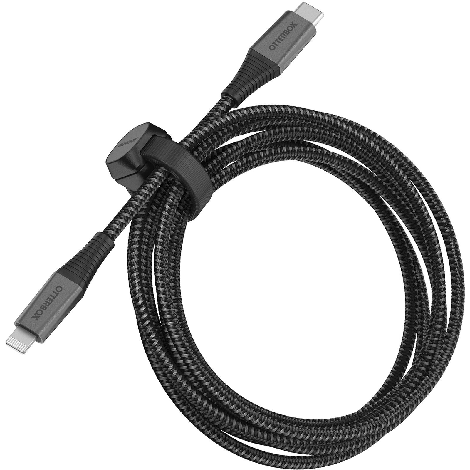 OtterBox, Lightning, to, USB-C, Cable, (2M), -, PD, Premium, Pro, -, Black, (78-80890), USB, Power, Delivery, Bend/Flex-Tested, 25, 000, 