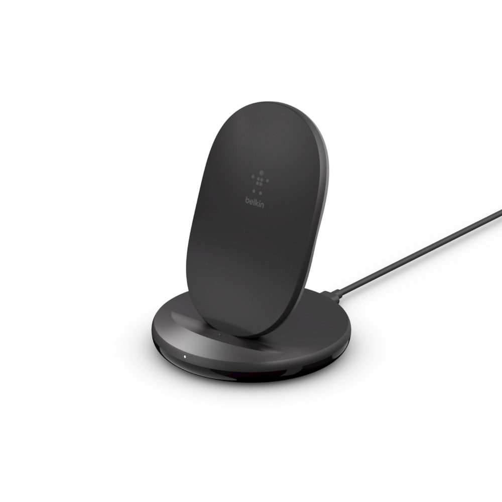 Cables/Belkin: Belkin, BOOSTCHARGE, WLESS, CHARGING, STAND, 15W, BLK, 