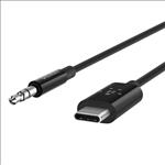 Belkin, USB-C, TO, 3.5, MM, AUDIO, CABLE, 3, BLK, 